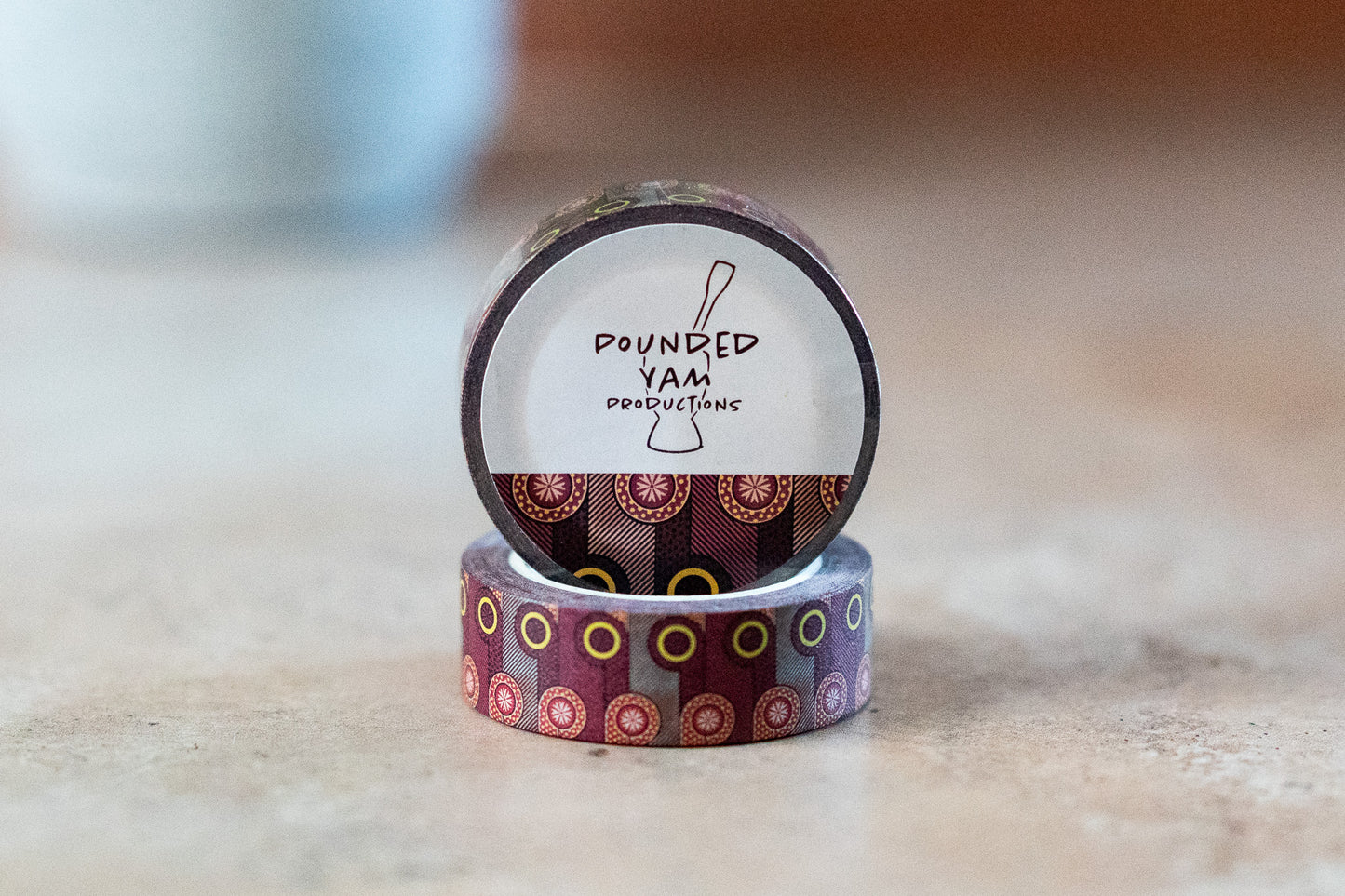 African Print Washi Tape - BP (Ankara) - Pounded Yam Productions