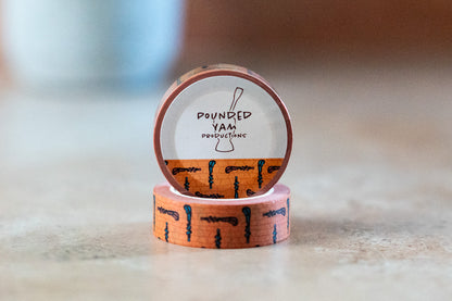 African Print Washi Tape - Walking Sticks (Ankara) - Pounded Yam Productions
