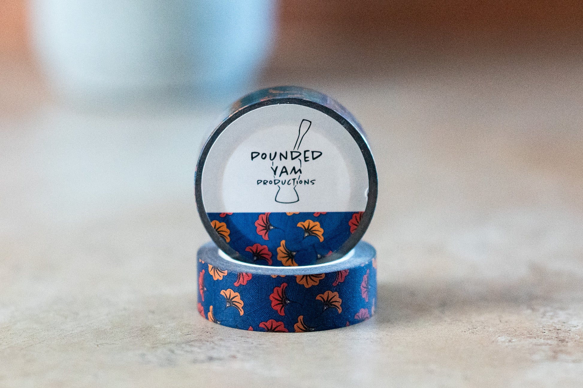 African Print Washi Tape - Wedding Flowers (Ankara) - Pounded Yam Productions