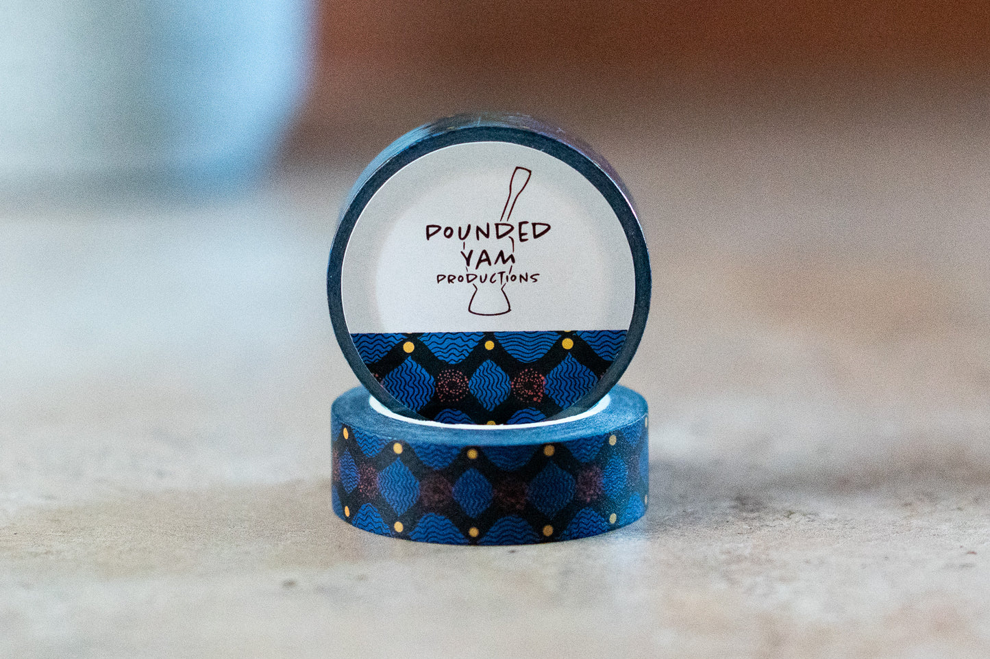 African Print Washi Tape - X (Ankara) - Pounded Yam Productions
