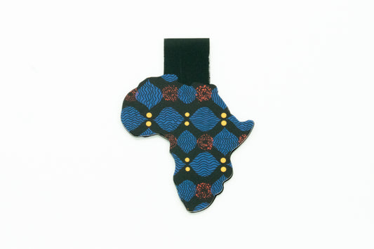 Ankara Africa Magnetic Bookmark - X
